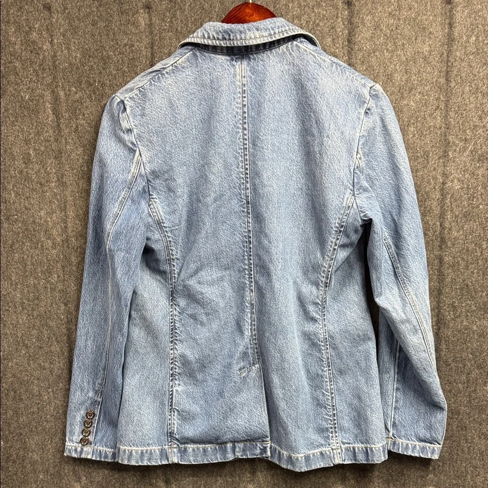 Ralph Lauren Classic Blue Denim Blazer - Picture 3 of 12